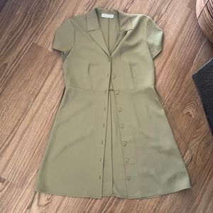 Everlane button up dress